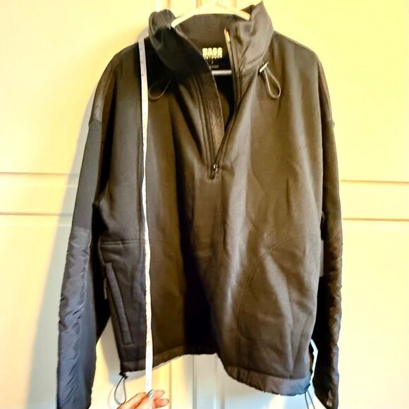 NWT Bass Outdoor Men's Convertible Hoodie Pullover Sweater. Size L - Picture 12 of 15
